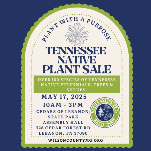 2025 TN native plant sale